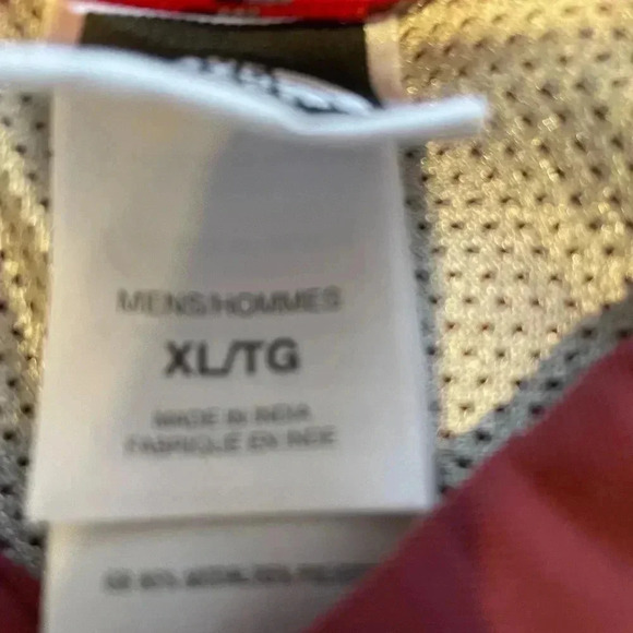 Vintage Y2K The North Face Outdoor Hiking Button Up Maroon LS Button Up  Sz XL - Picture 8 of 8